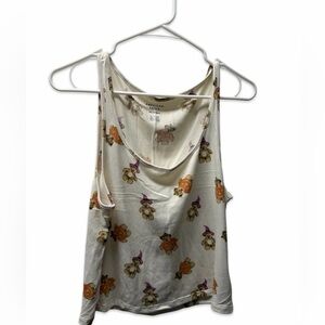 American Eagle Outfitters White pajama set with Bear Pattern